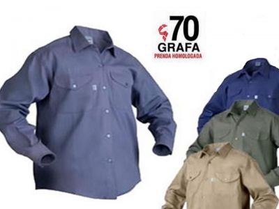 Camisa Grafa 70 talles especiales 56 al 60